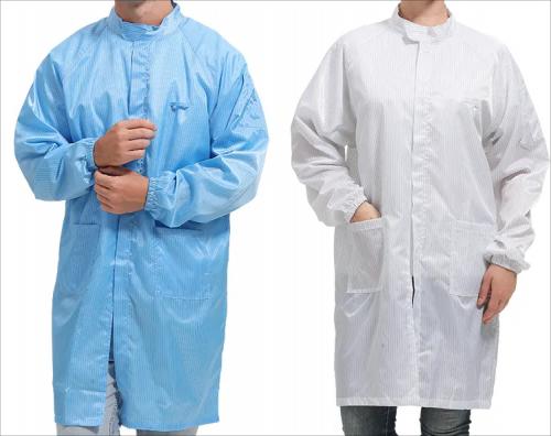 Cleanroom Antistatic Garment Gown ESD Smock Uniform Working Clothes ESD Coverall
