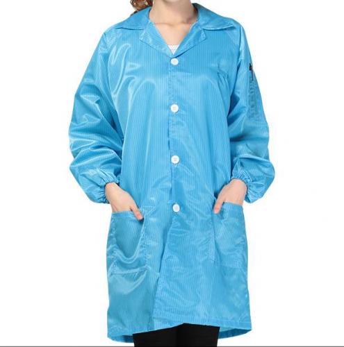 Cleanroom Antistatic Garment Gown ESD Smock Uniform Working Clothes ESD Coverall